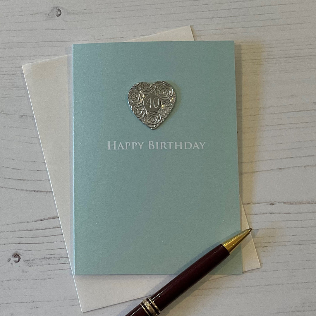 40 Keepsake Birthday Card - Sugarplum Boutique