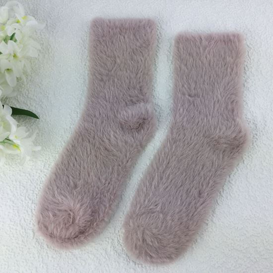 Estella Comfort Thick Fluffy Socks Vintage Pink – Sugarplum