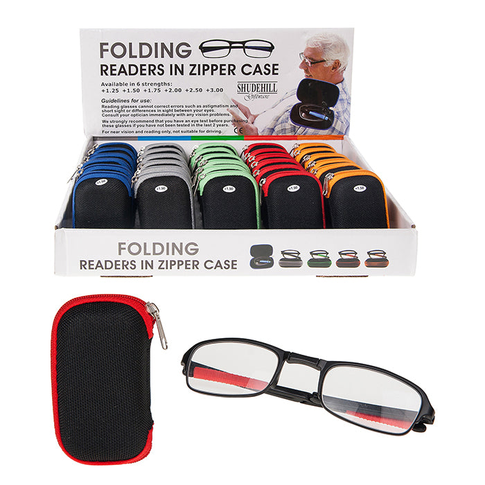 Folding Reading Glasses With Case - Sugarplum Boutique