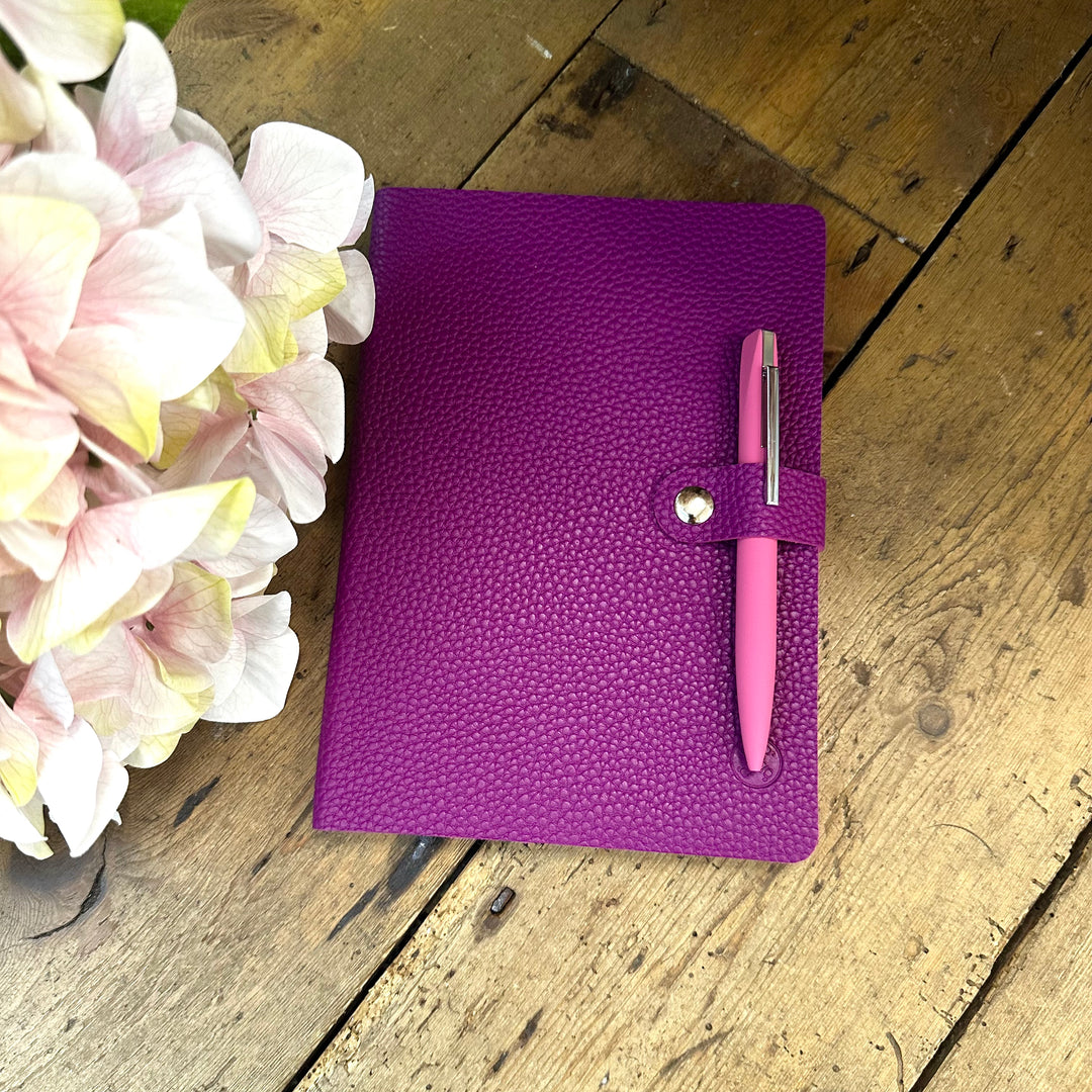 Goodeehoo Nicobar Notebook & Pen Purple - Sugarplum Boutique