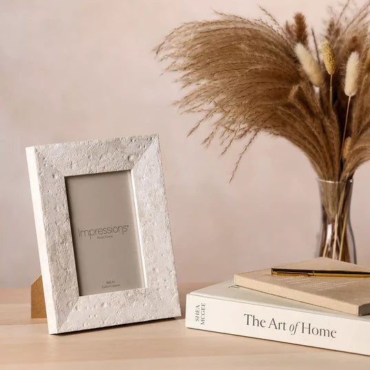 Impressions Rectangular Photo Frame White – Sugarplum Boutique & Home
