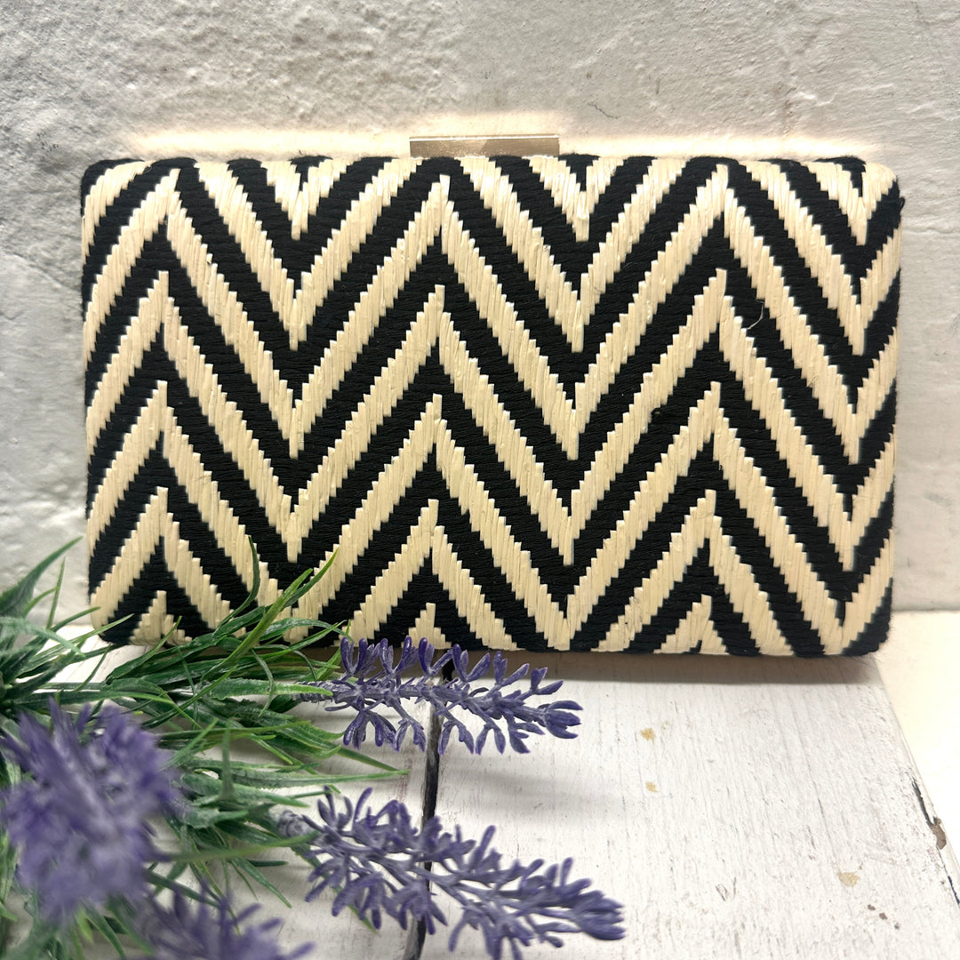Lizzie Evening Bag Black -  Sugarplum Boutique