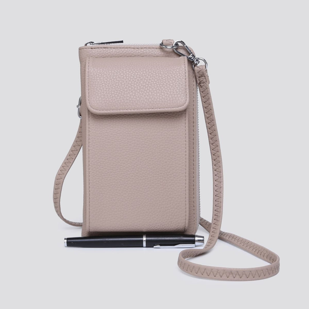 Phone Cross Body Bag Dark Stone - Sugarplum Boutique
