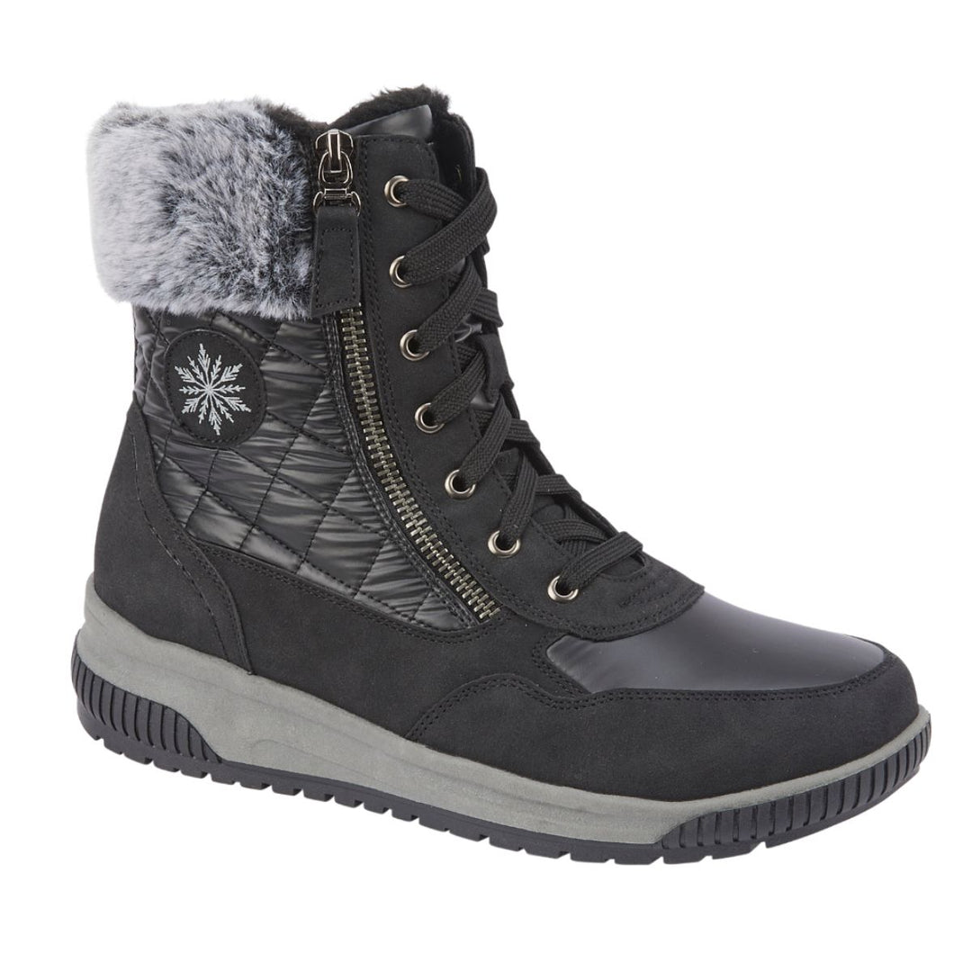 St Moritz Ankle Boot Black - Sugarplum Boutique