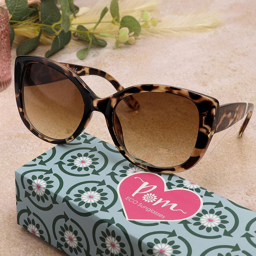 POM Recycled Tortoiseshell Sunglasses - Sugarplum Boutique