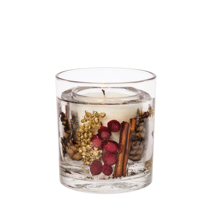 Stoneglow Natural Wax Tumbler Candle Nutmeg Ginger & Spice - Sugarplum Boutique 