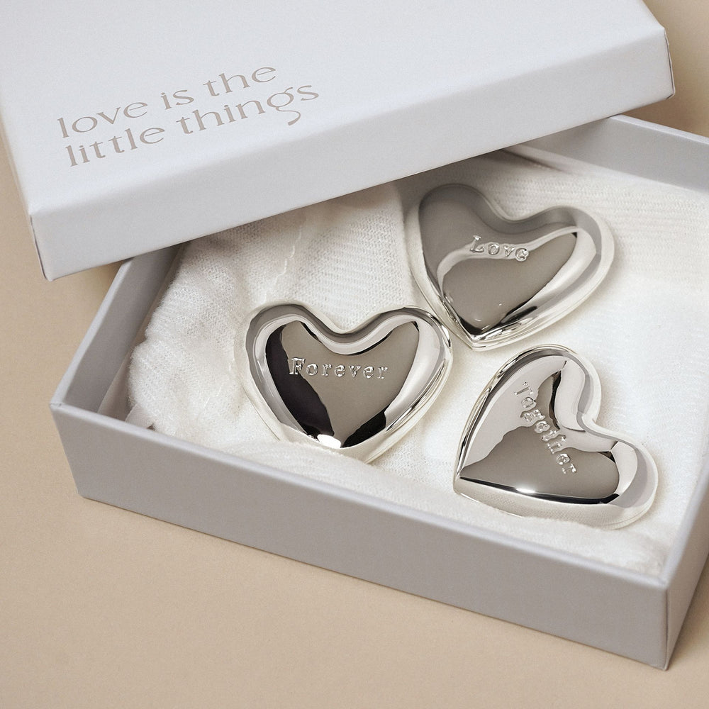 Amore Silverplated Charms - Love - Sugarplum Boutique