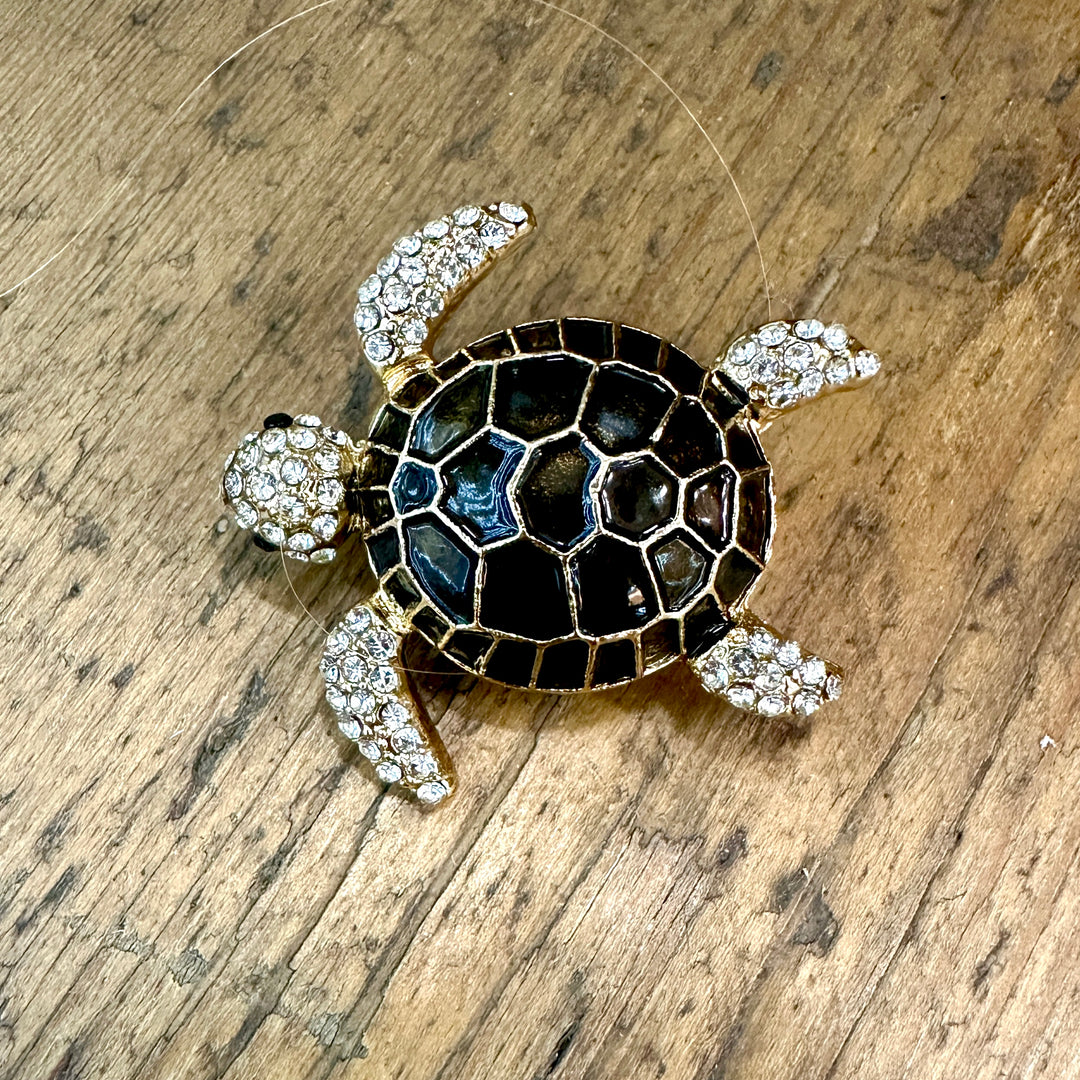 Antique Turtle Black - Sugarplum Boutique