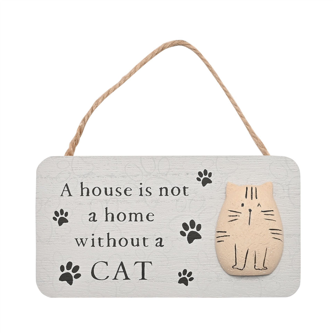 Best Of Breed Plaque - A House Is Not A Home Without A Cat - Sugarplum Boutique