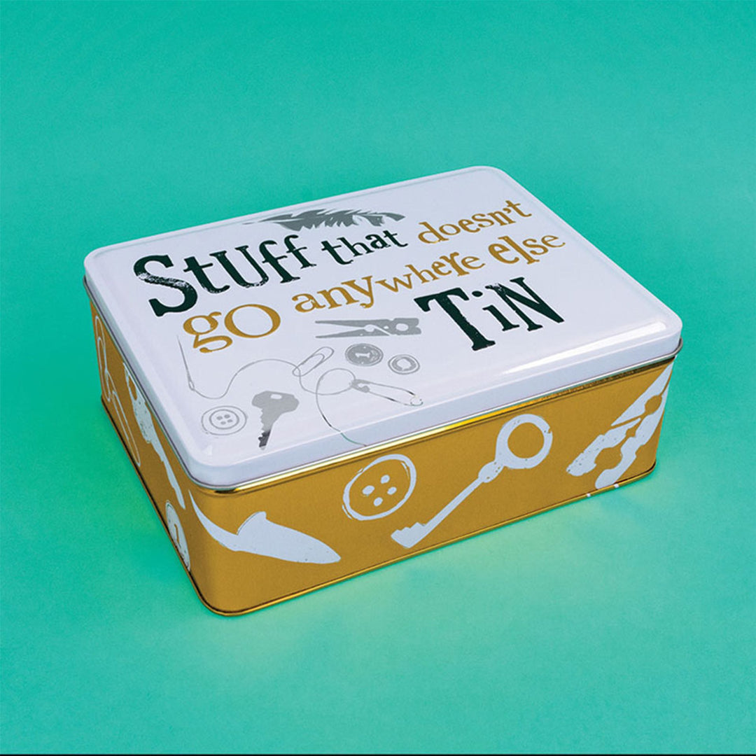 Brightside Stuff Doesn't Go Anywhere Tin - Sugarplum Boutique