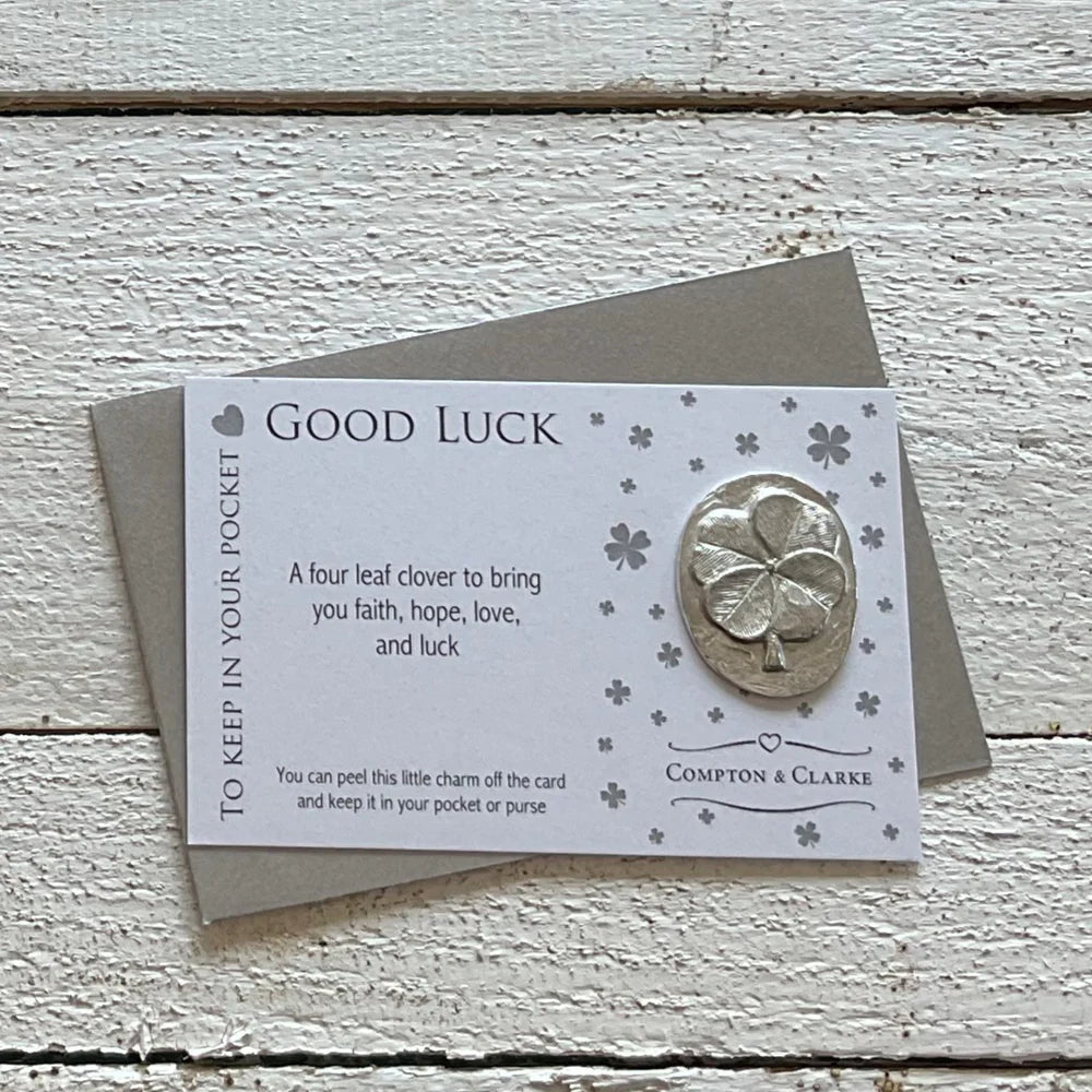 Good Luck Sentiment Card - Sugarplum Boutique