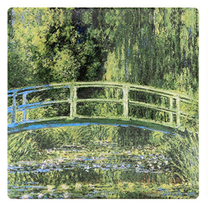 Claude Monet Fine China Coaster Bridge - Sugarplum Boutique