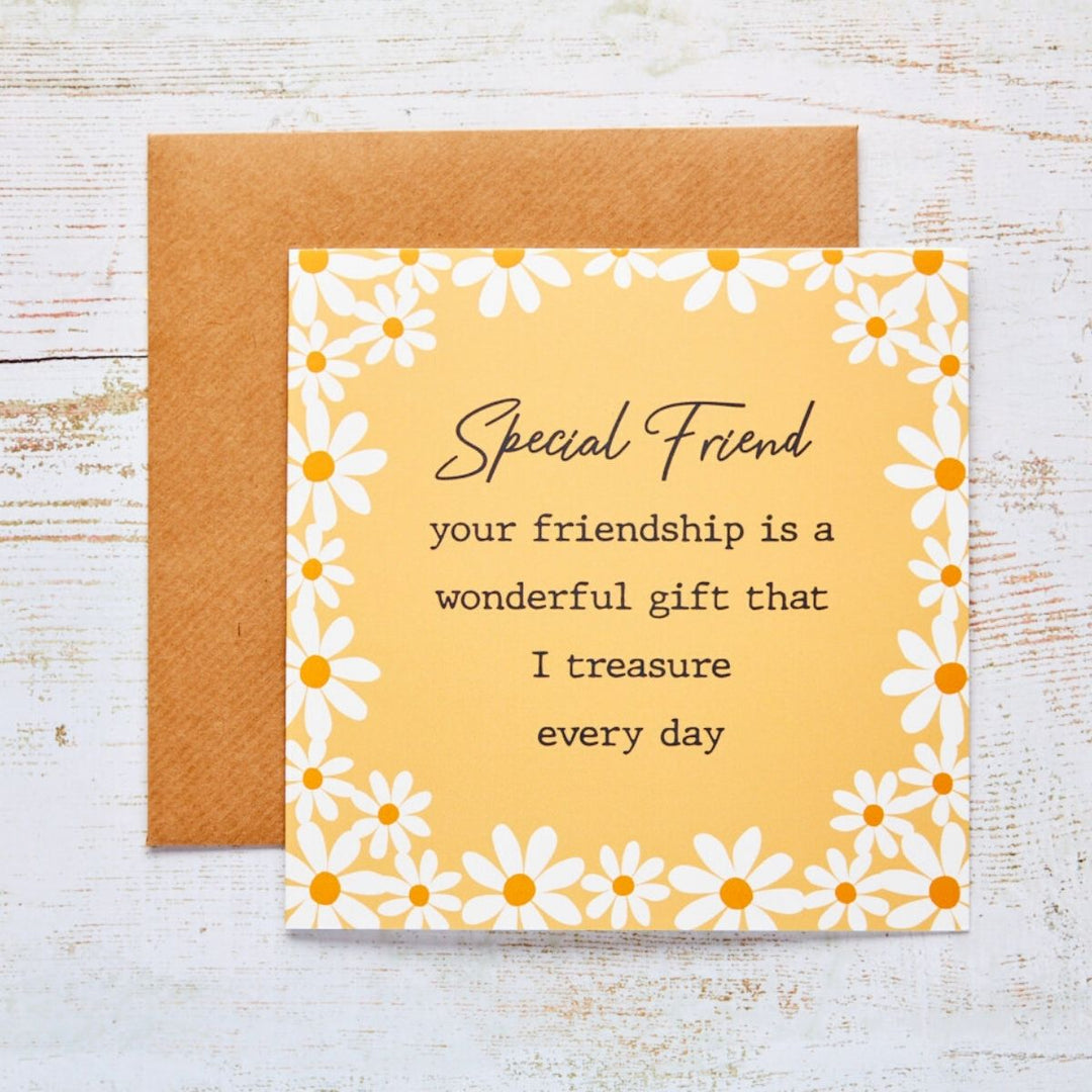 Daisy Friendship Greeting Card - Sugarplum Boutique