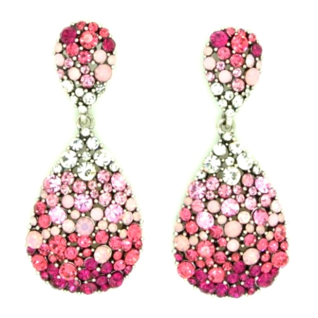 Dancing on Ice Earrings Pink - Sugarplum Boutique