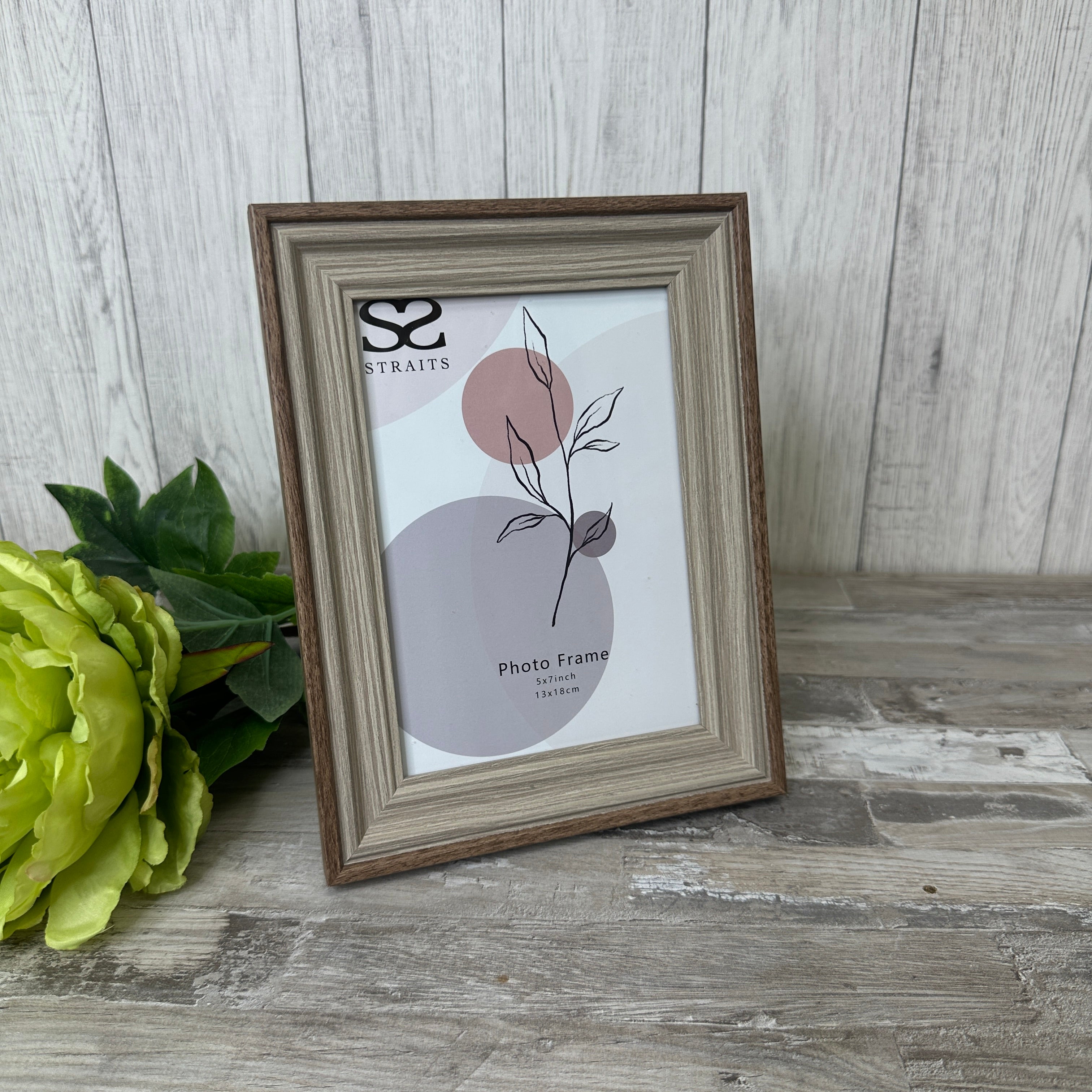 Dark Wood Two Tone Photo Frame 5x7 – Sugarplum Boutique & Home