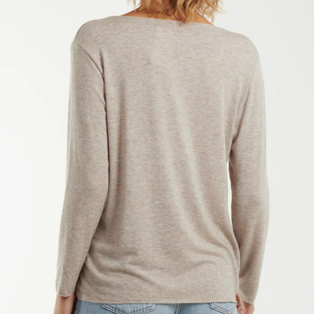 Diamante Star Stone Light Knit Jumper - Sugarplum Boutique