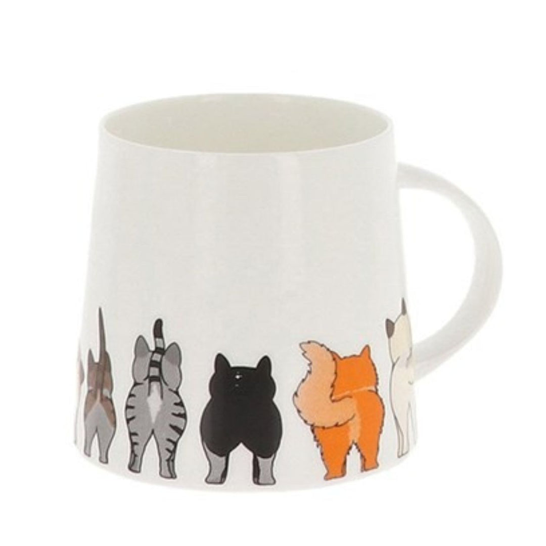 Dog Lovers Bone China Coffee Mug Rear - Sugarplum Boutique
