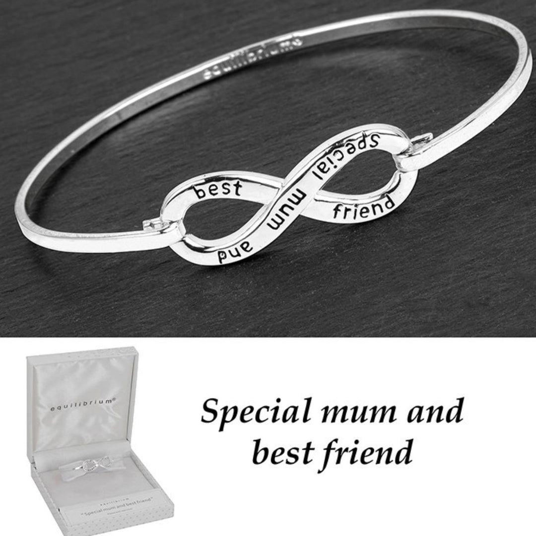 Equilibrium Infinity Bangle Special Mum And Best Friend - Sugarplum Boutique