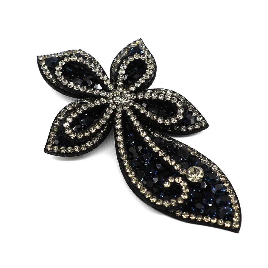 Navy blue brooch hotsell