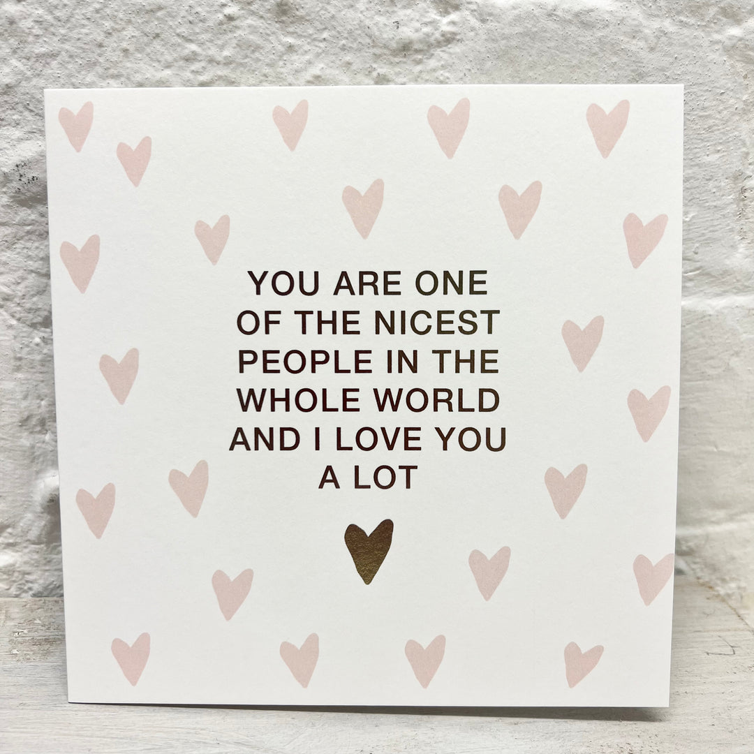 Nicest People Greeting Card - Sugarplum Boutique