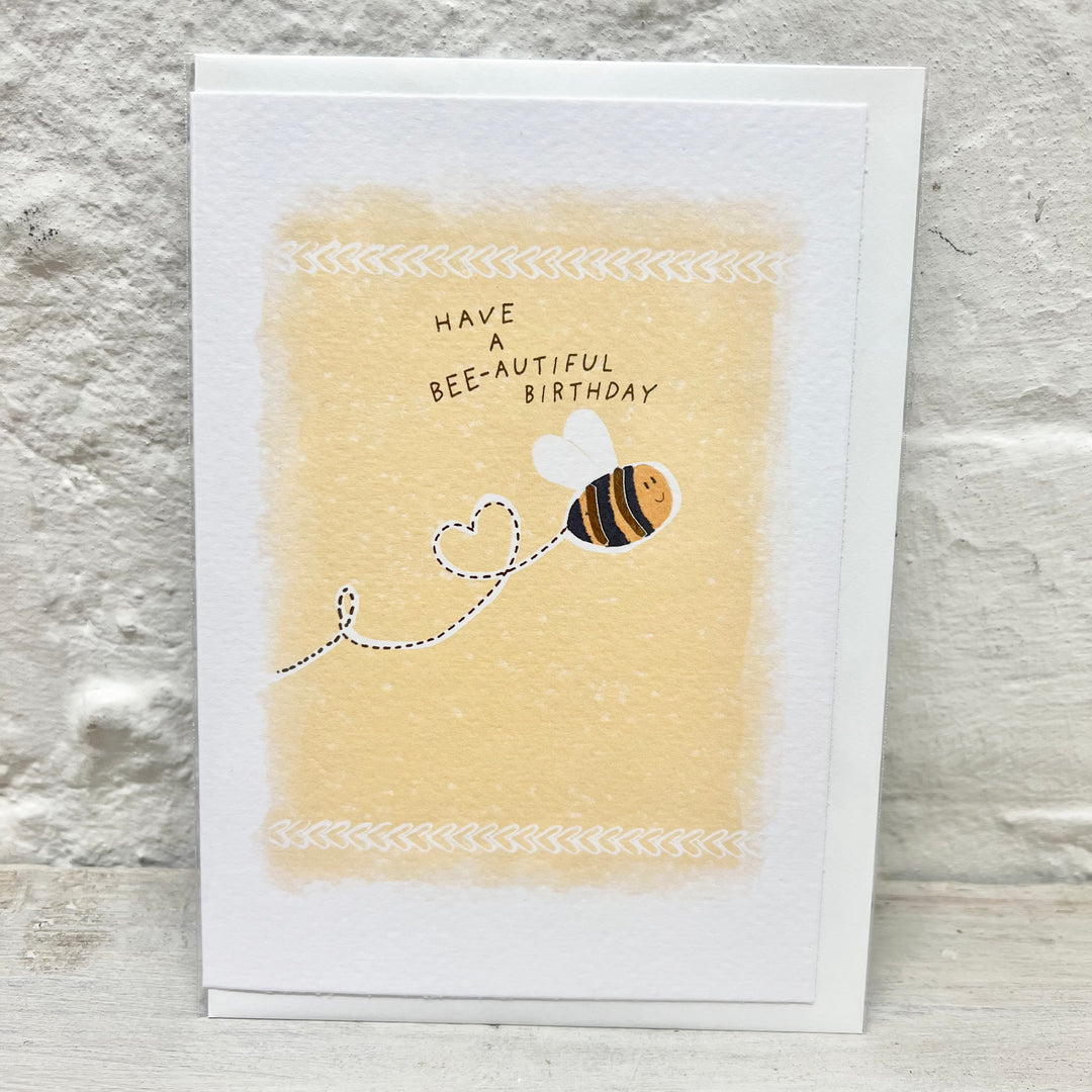 Bee Birthday Greeting Card - Sugarplum Boutique