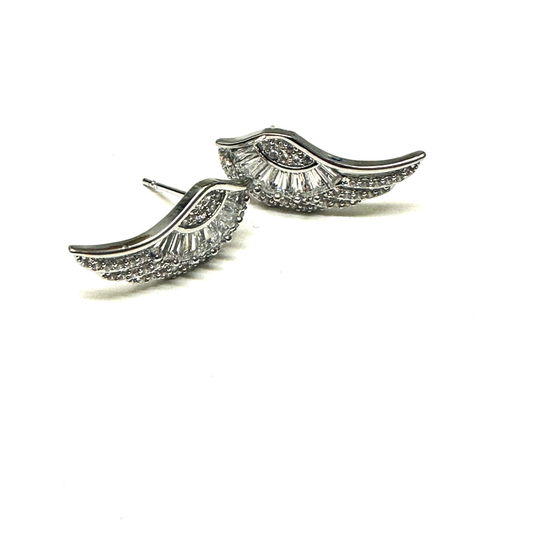 Angel Wings Stud Earring - Sugarplum Boutique