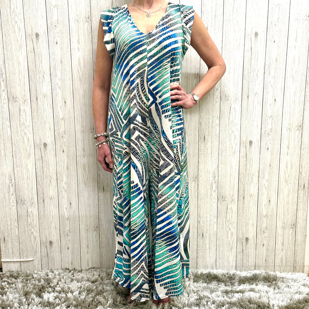 Zia Wide Leg Jumpsuit - Sugarplum Boutique