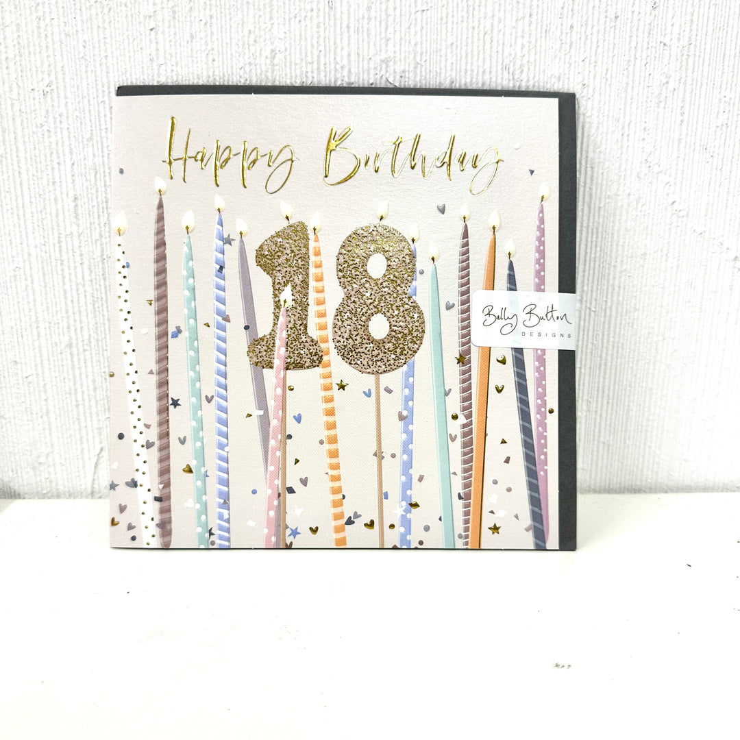 Age Birthday Cards 18th - Sugarplum Boutique