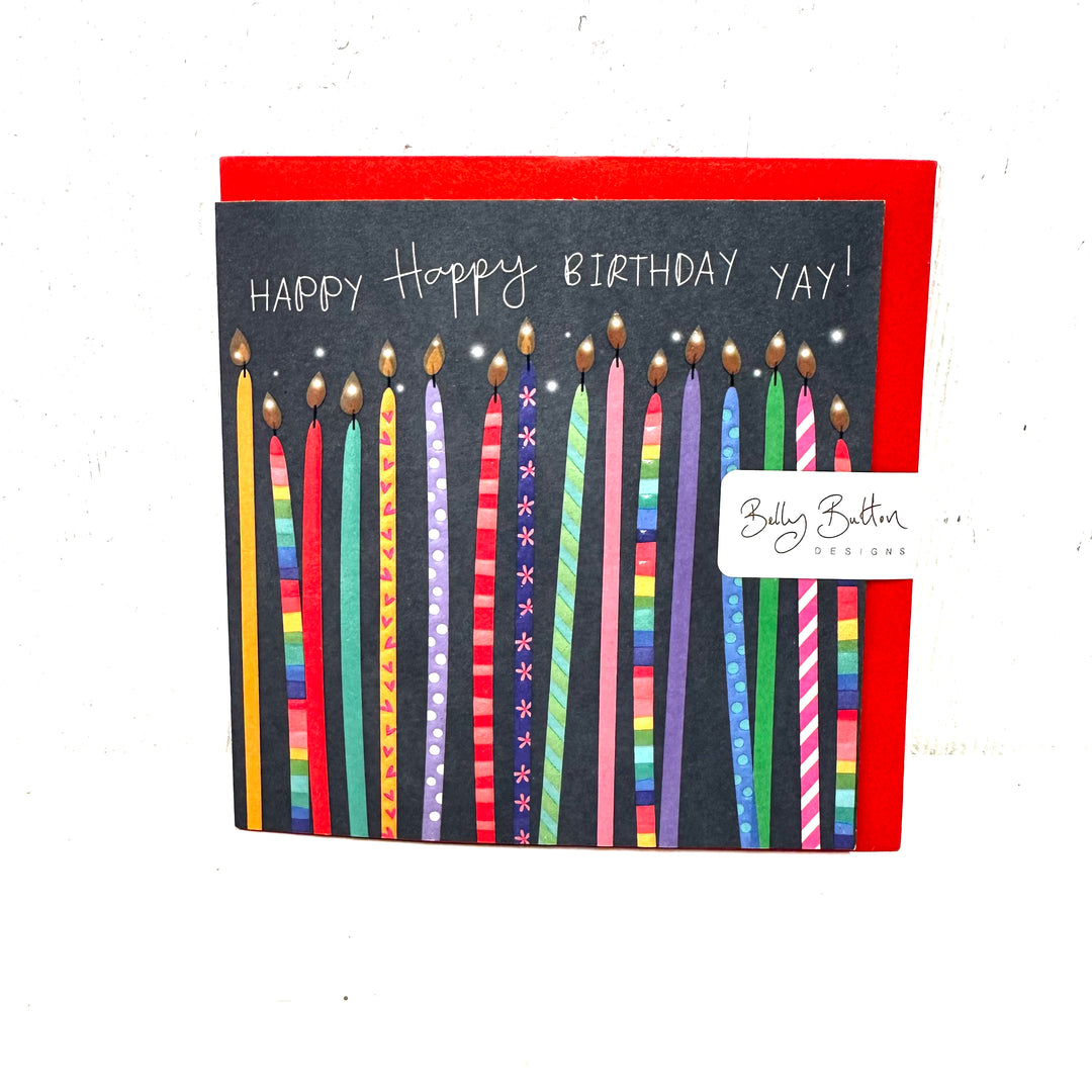 Happy Birthday Yay Card - Sugarplum Boutique
