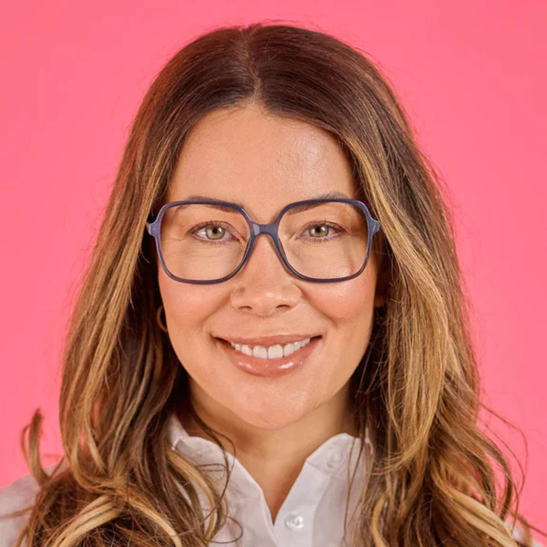 Goodlookers Smith Blue Reading Glasses - Sugarplum Boutique