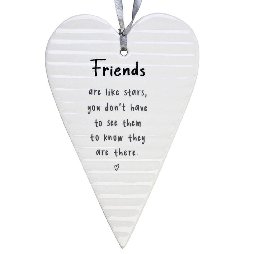 Guardian Angel Friends Heart Plaque  - Sugarplum Boutique
