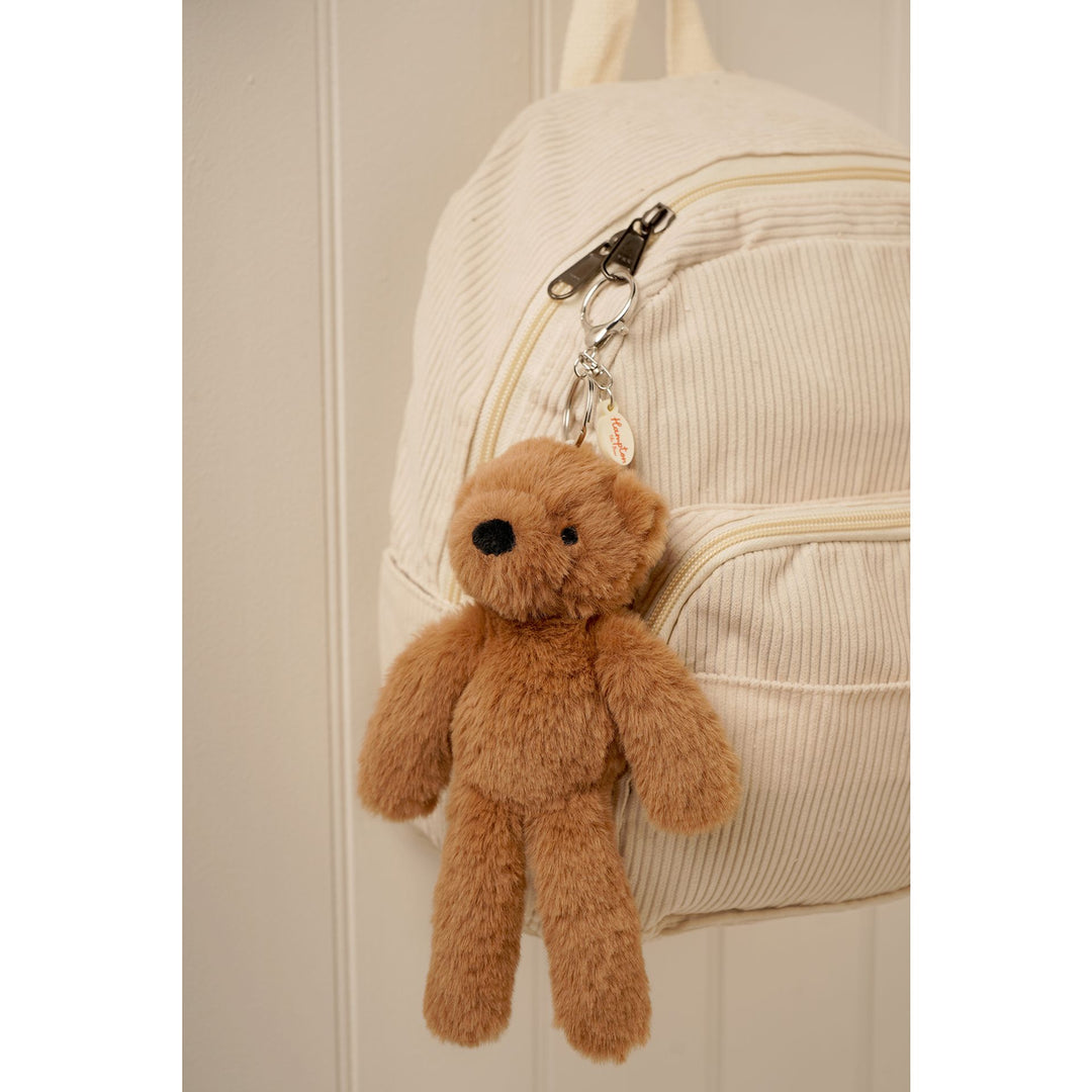Hampton The Plush Dark Brown Bear Keyring -Sugarplum Boutique