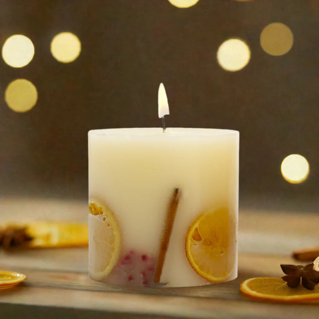 Incandescent Botanical Luxury Candle Cinnamon Spice - Sugarplum Boutique
