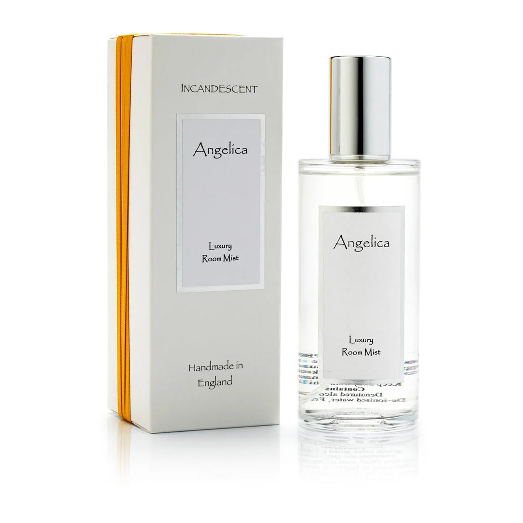 Incandescent Luxury Scented Angelica 100ml Room Mist - Sugarplum Boutique