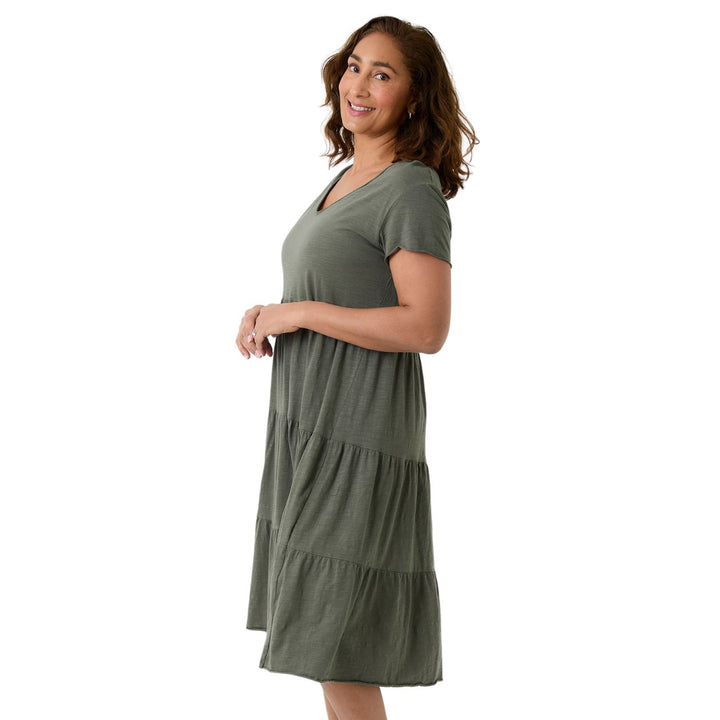 cotton slub tiered dress Buy Pour Moi Blue Lola Strappy Tiered Cotton Slub Jersey Beach Dress from Next USA
