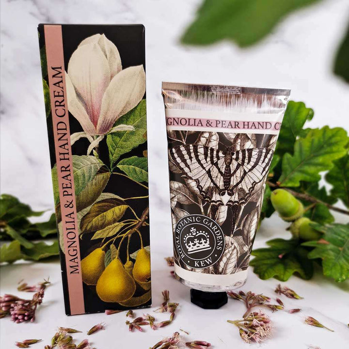 Kew Gardens Luxury Hand Cream Boxed Geranium &amp; Basil - Sugarplum Boutique