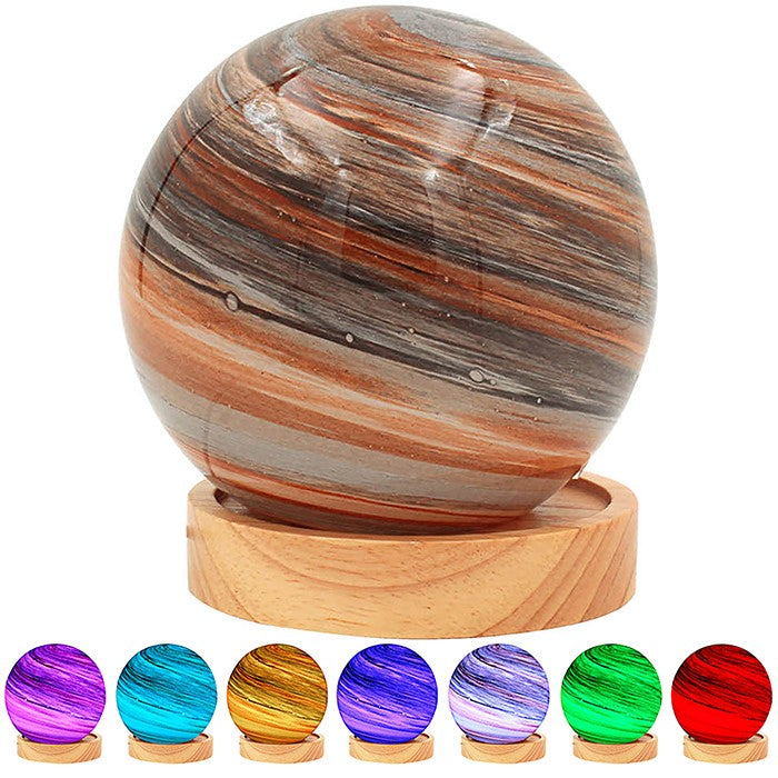 Cosmic Planet Lamp LED Pink