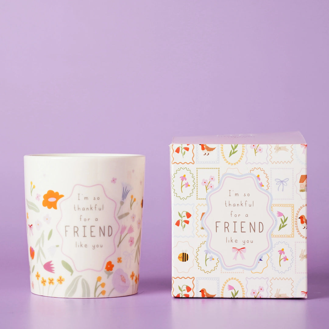 Love Life Ceramic Candle - Friend Like You - Sugarplum Boutique