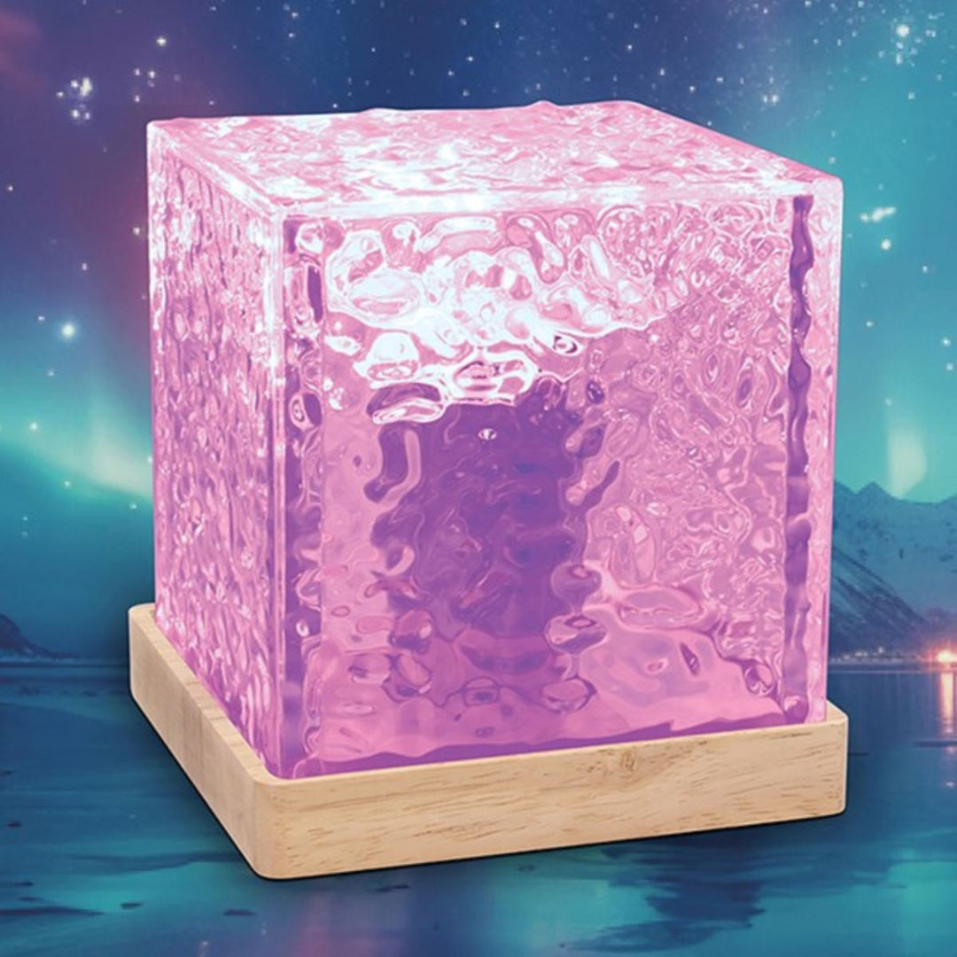Northern Lights Lamp Cube - Sugarplum Boutique