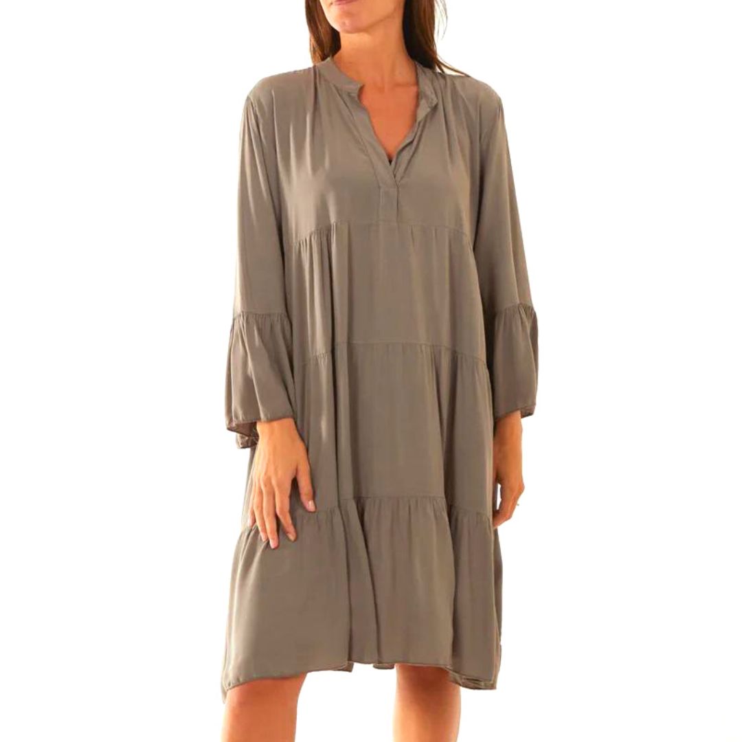 Olivia Plain Tunic Dress