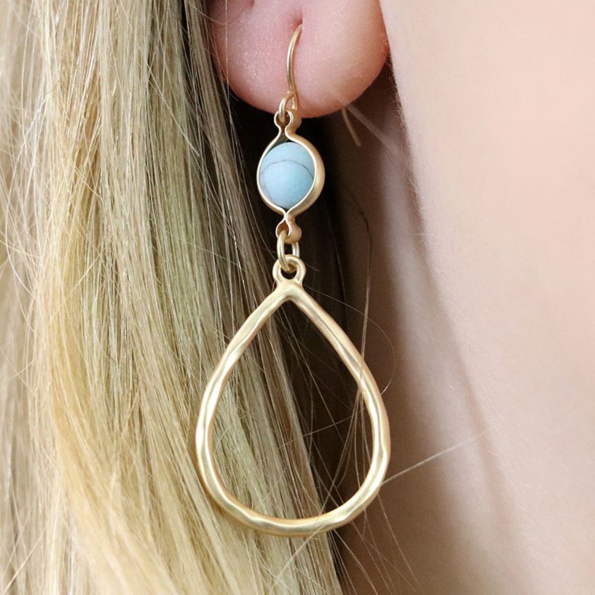 POM Tia Teardrop Earrings Sugarplum Boutique Sugarplum