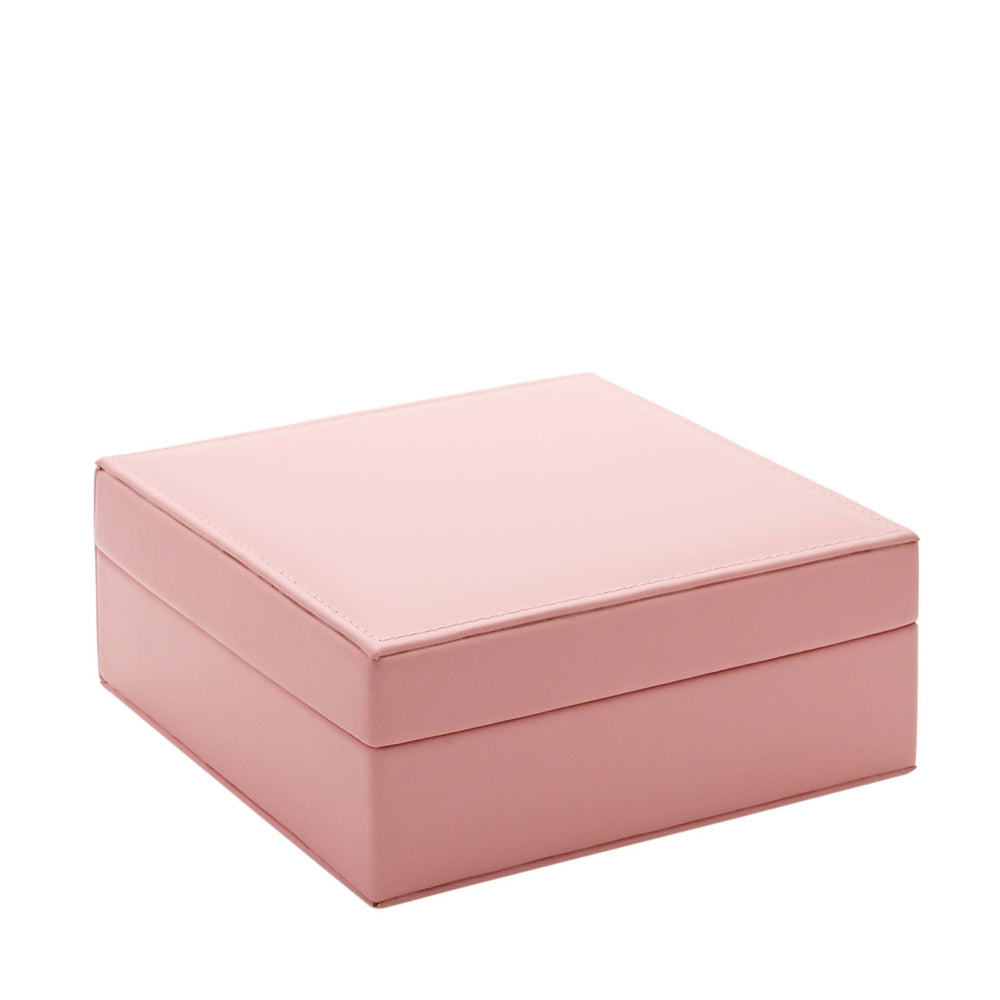 Pink Square Jewellery Box With Lift Up Lid -Sugarplum Boutique