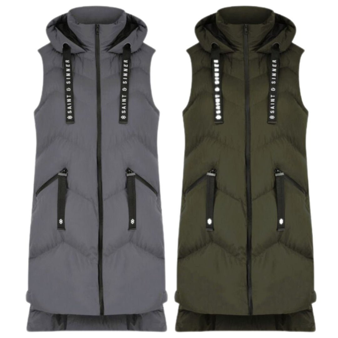 Sabina Sleeveless Quilted Puffer Coat