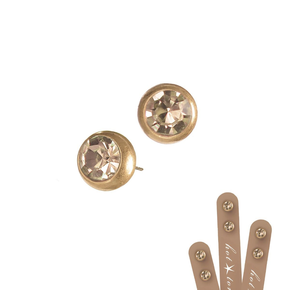 Selina Stud Earring Gold - Sugarplum Boutique