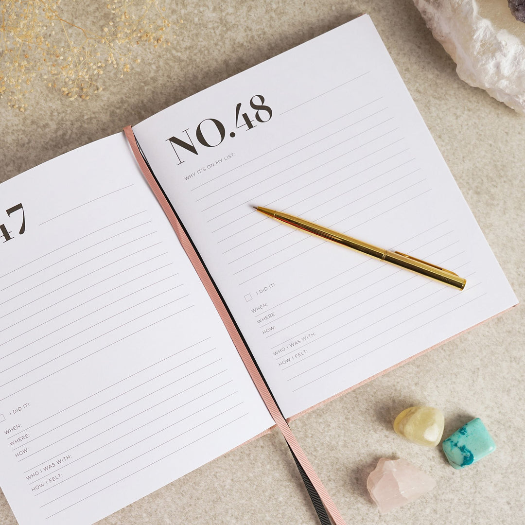 Serenity Bucket List Journal - Sugarplum Boutique