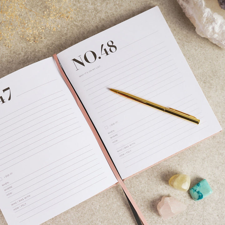 Serenity Bucket List Journal - Sugarplum Boutique