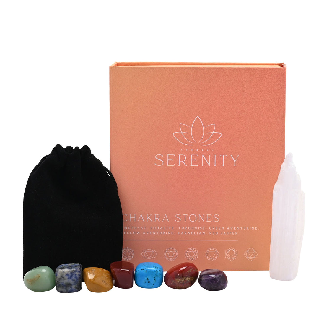 Serenity Chakra Stones Set - Sugarplum Boutique
