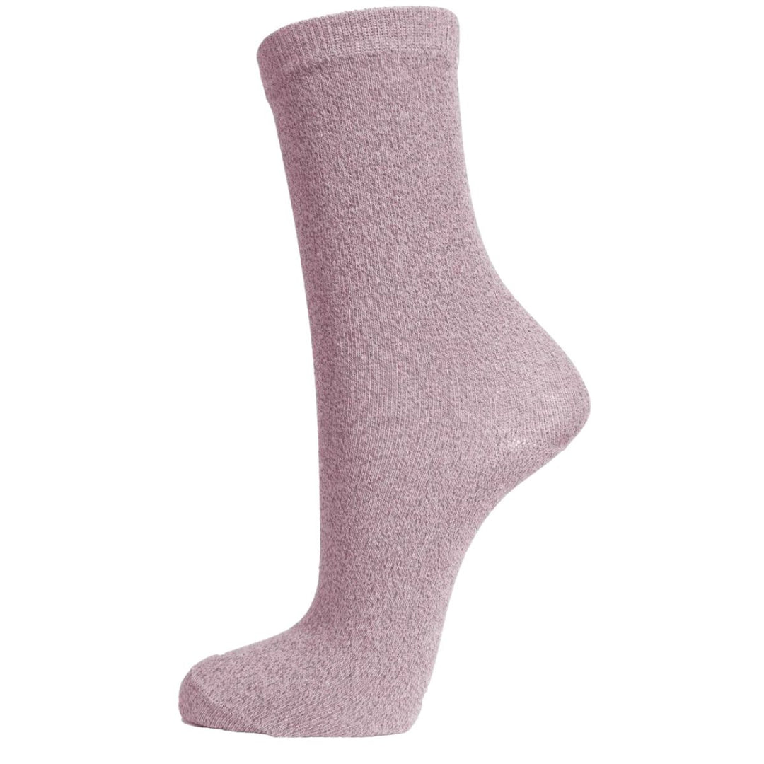 Shimmer Pink All Over Glitter Socks - Sugarplum Boutique