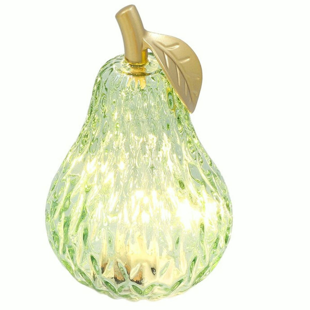 Shudehill Diamond Cut LED Pear Small Green -Sugarplum Boutique