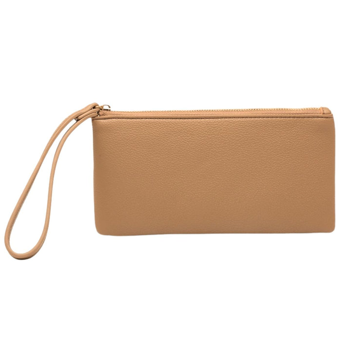 Sienna Mocha Brown Phone Purse Holder - Sugarplum Boutique